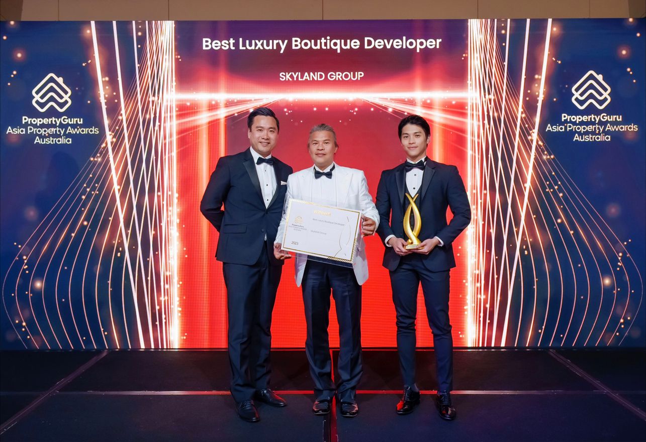 Skyland Group wins the title of 'Best Luxury Boutique Developer' at Asia Property Awards